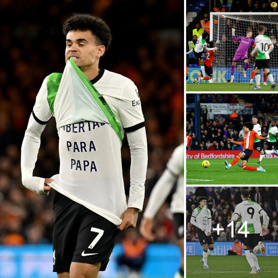 Liverpool 1 Luton 1 Sensational After Tahith Chong S Opener Luis Diaz