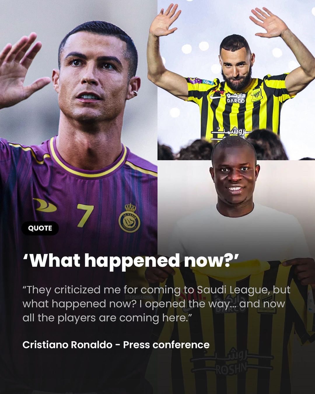 k.Ronaldo's statement about European football, Saudi league, MLS and his influence. - LifeAnimal