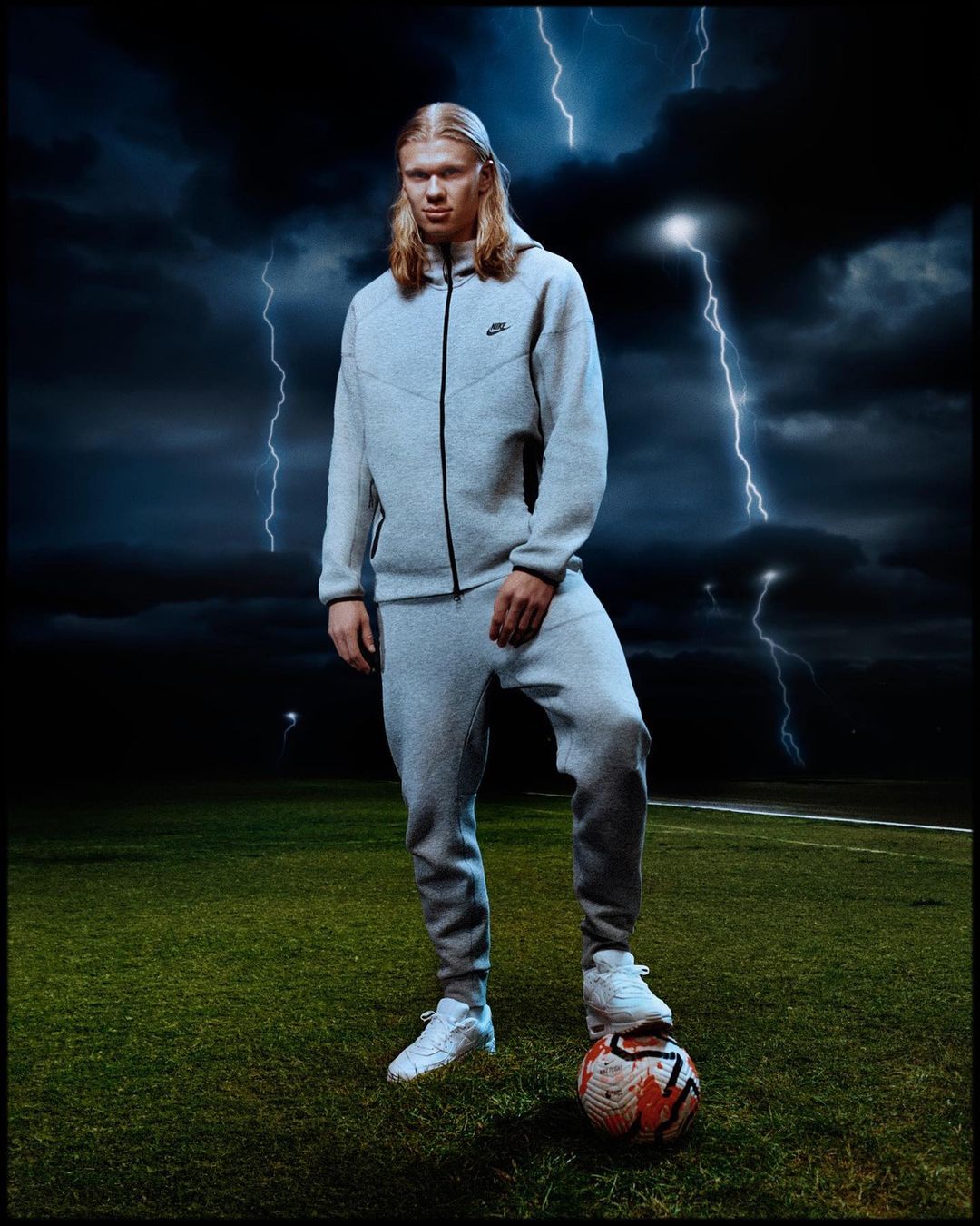 “Truly Astonishing”: Erling Haaland Unveils the Latest Nike Tech Fleece ...