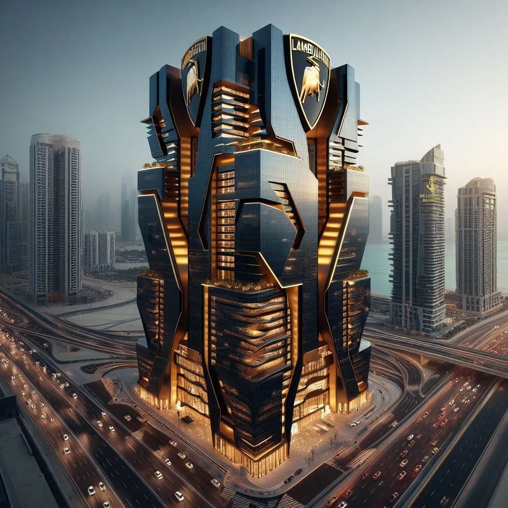 Architectural Marvels Unveiled: Lamborghini-Inspired Building Concepts