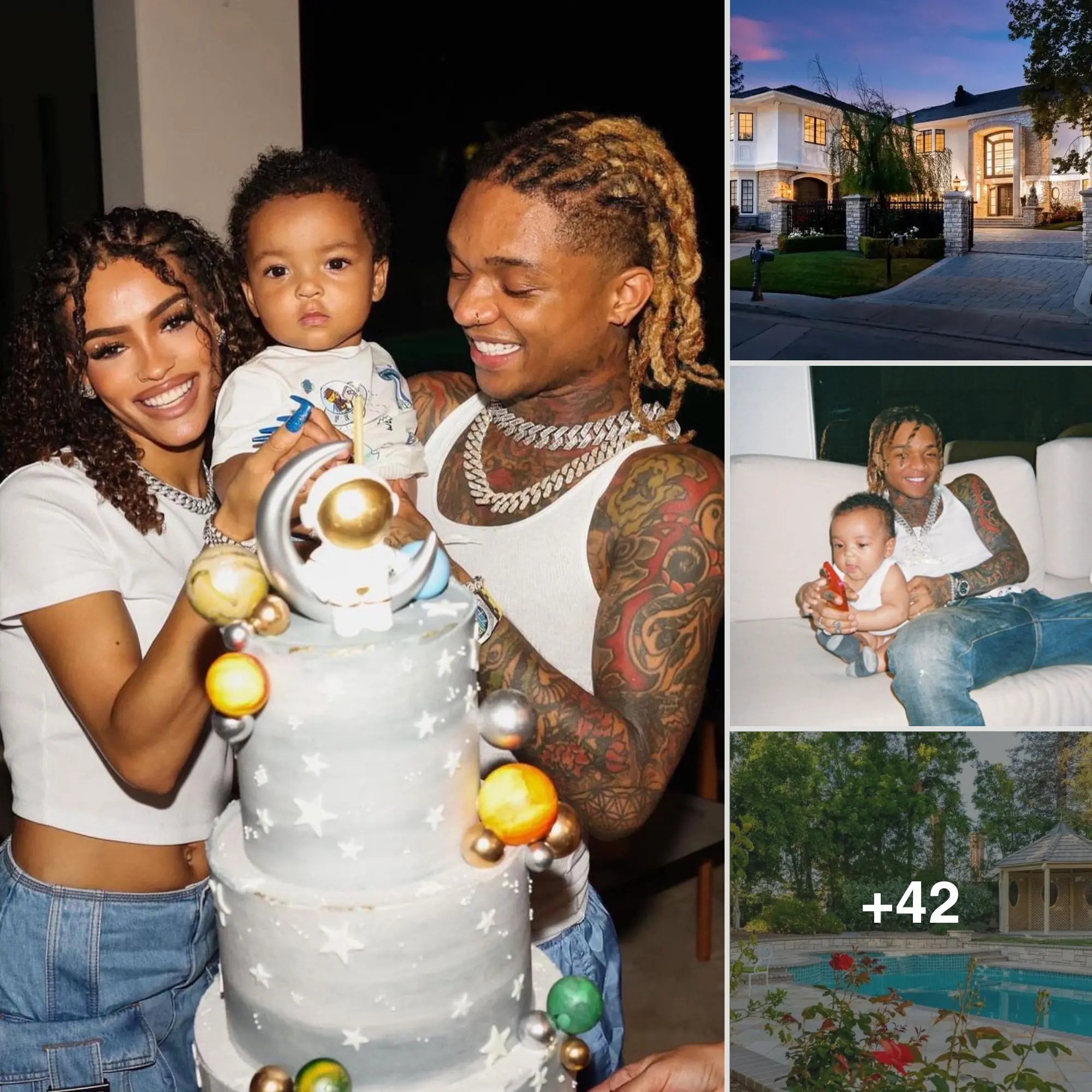 Swae Lee Revels In Luxurious Living At His Expansive Mansion In Los Angeles