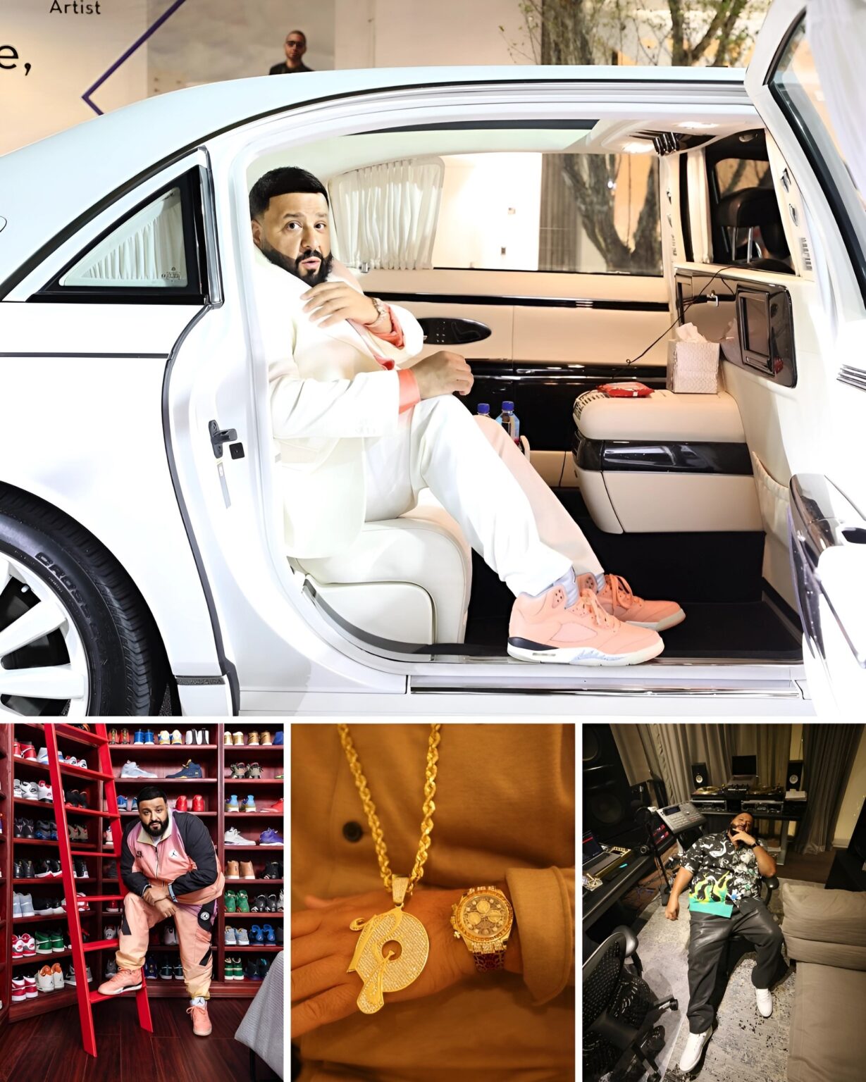 The amount of money DJ Khaled has spent to acquire some of the world's ...