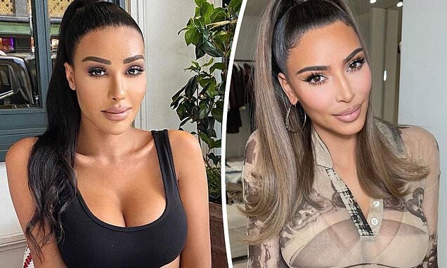 Meet the model who 'spent $2million to look like Kim Kardashian' | Daily  Mail Online